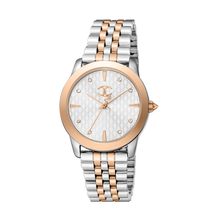 Relogios JUST CAVALLI TIME Boxes | Box Relogio Snake Bicolor Rose Gold