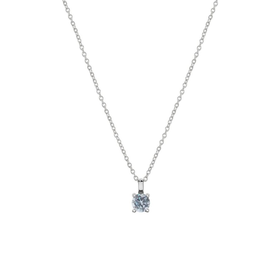 Joias UNIKE JEWELLERY Colares | Colar Blue Solitaire Silver