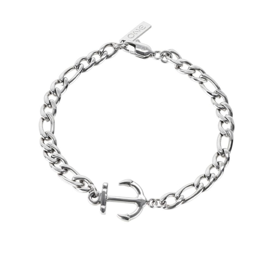 Joias ONE JEWELS Pulseiras | Pulseira Anchor Steel