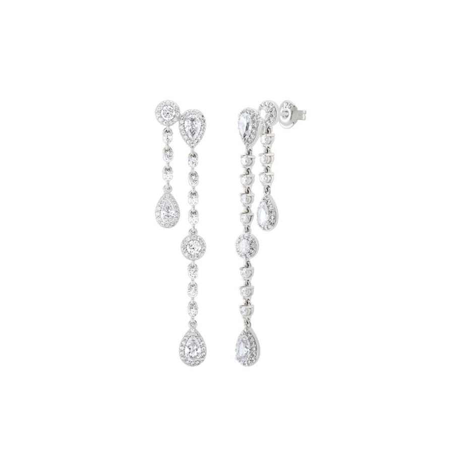 Joias UNIKE JEWELLERY Brincos | Brincos Party Shiny Drop Prateados