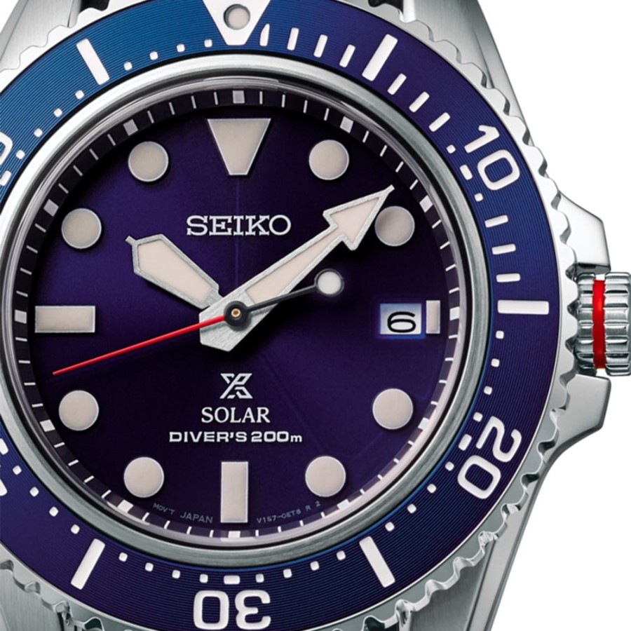 Relogios SEIKO Relogios Solares | Relogio Prospex Divers Solar Preto